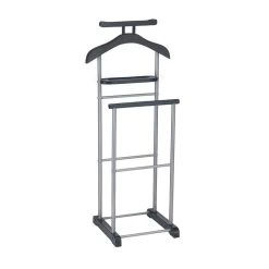 Herrendiener ASSAM In Schwarz, Mit Ablage