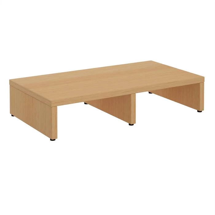 Monitorständer MONITOR In Buchefarben 50 Cm Breit 1 Monitorständer MONITOR In Buchefarben 50 Cm Breit