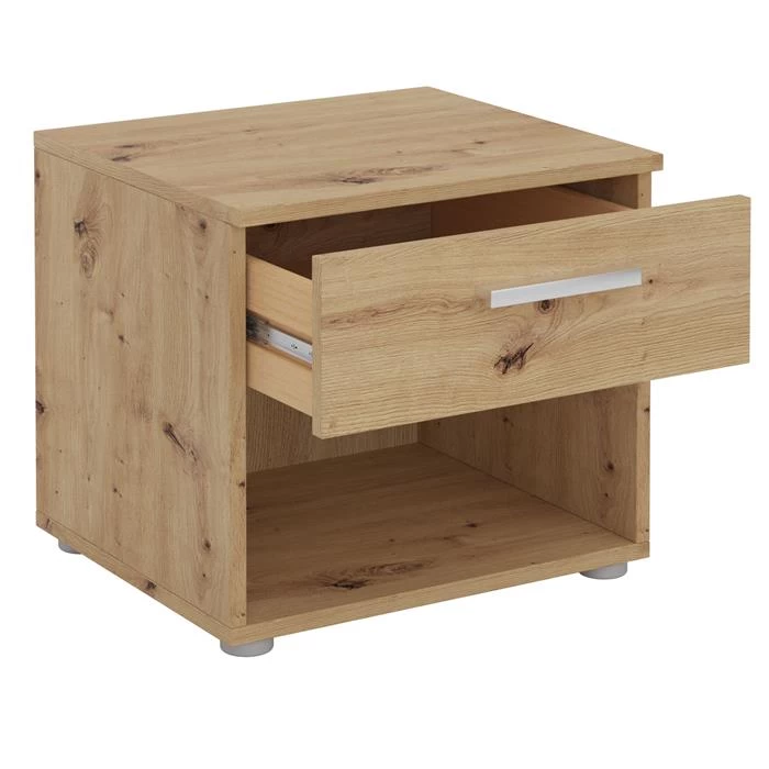 Nachttisch MARY Asteiche Mit Schublade 2 Nachttisch MARY Asteiche Mit Schublade – Bild 2