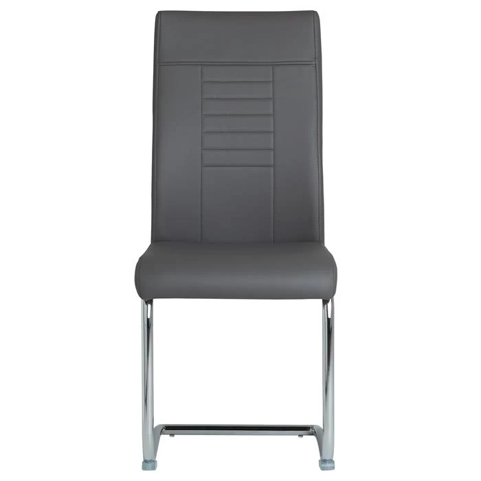 4er Esszimmerstuhl Set LOANO In Dunkelgrau 3 4er Esszimmerstuhl Set LOANO In Dunkelgrau – Bild 3