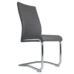 4er Esszimmerstuhl Set LOANO In Dunkelgrau 11 4er Esszimmerstuhl Set LOANO In Dunkelgrau -Möbel Verkauf 94234 6