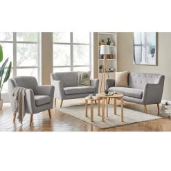 Sessel CESENA In Grau, Stoffbezug 9 Sessel CESENA In Grau, Stoffbezug -Möbel Verkauf 94275 4