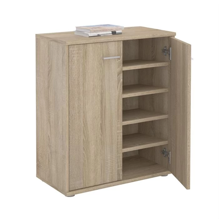 Schuhschrank LENNIS 2 Türen In Sonoma Eiche 1 Schuhschrank LENNIS 2 Türen In Sonoma Eiche