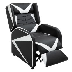 Gaming Relaxsessel ARROW In Schwarz/weiß, Bezug Aus Lederimitat -Möbel Verkauf 94330 2