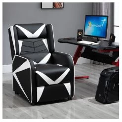 Gaming Relaxsessel ARROW In Schwarz/weiß, Bezug Aus Lederimitat -Möbel Verkauf 94330 3