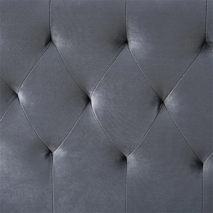 Polsterbett GLAMOUR 140x200 Cm Im Barock-Stil, In Grau 4 Polsterbett GLAMOUR 140x200 Cm Im Barock-Stil, In Grau – Bild 4