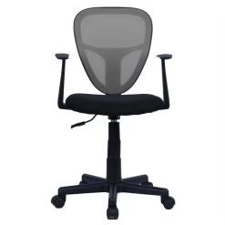 Kinderdrehstuhl STUDIO In Schwarz/grau Mit Armlehnen -Möbel Verkauf 94414 1