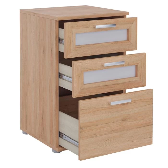 Nachttisch MARIKE In San Remo Mit 3 Schubladen 2 Nachttisch MARIKE In San Remo Mit 3 Schubladen – Bild 2