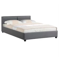 Polsterbett CELINE 140 X 200 Cm, Grau