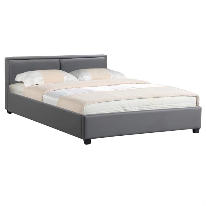 Polsterbett CELINE 140 X 200 Cm, Grau 1 Polsterbett CELINE 140 X 200 Cm, Grau