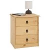 Nachttisch BARRIO Aus Kiefer Mit 3 Schubladen