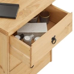 Nachttisch BARRIO Aus Kiefer Mit 3 Schubladen -Möbel Verkauf 94540 3