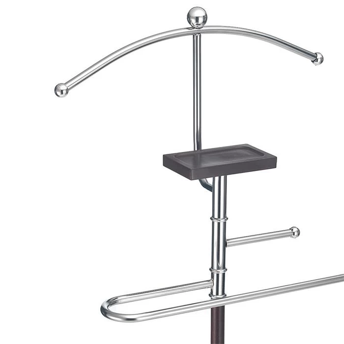 Herrendiener ECHO Mit Ablage, Metall Verchromt 3 Herrendiener ECHO Mit Ablage, Metall Verchromt – Bild 3