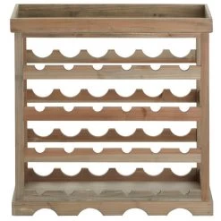 Weinregal VINO Für 24 Flaschen, Naturfarben -Möbel Verkauf 94583 1 N