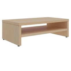 Monitorständer SUBIDA In Buchefarben Mit Ablagefach -Möbel Verkauf 94619 2