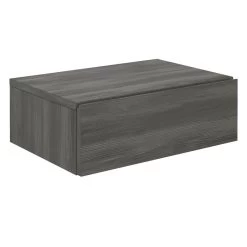 Hängende Nachtkommode ANNE 1 Schublade, Esche Grau