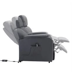 Fernsehsessel SENIOR Mit Aufstehfunktion In Grau 8 Fernsehsessel SENIOR Mit Aufstehfunktion In Grau -Möbel Verkauf 94782 2