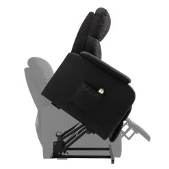 Fernsehsessel RETIRE Mit Aufstehfunktion In Schwarz -Möbel Verkauf 94783 3