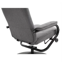 Relaxsessel DAKOTA Mit Hocker Und Stoffbezug In Grau 9 Relaxsessel DAKOTA Mit Hocker Und Stoffbezug In Grau -Möbel Verkauf 94835 3