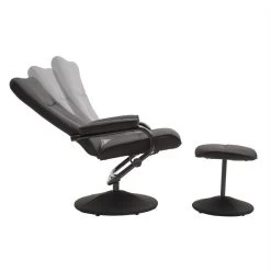 Relaxsessel DAKOTA Mit Hocker Und Stoffbezug In Schwarz 7 Relaxsessel DAKOTA Mit Hocker Und Stoffbezug In Schwarz -Möbel Verkauf 94836 1