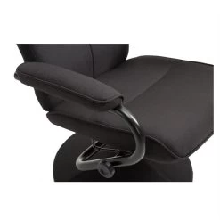 Relaxsessel DAKOTA Mit Hocker Und Stoffbezug In Schwarz 10 Relaxsessel DAKOTA Mit Hocker Und Stoffbezug In Schwarz -Möbel Verkauf 94836 4