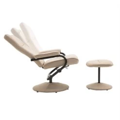 Relaxsessel DAKOTA Mit Hocker Und Stoffbezug In Beige 7 Relaxsessel DAKOTA Mit Hocker Und Stoffbezug In Beige -Möbel Verkauf 94837 1