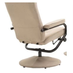 Relaxsessel DAKOTA Mit Hocker Und Stoffbezug In Beige 9 Relaxsessel DAKOTA Mit Hocker Und Stoffbezug In Beige -Möbel Verkauf 94837 3