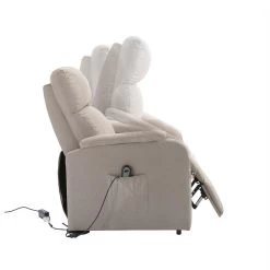 Fernsehsessel RETIRE Mit Aufstehfunktion In Braun/beige -Möbel Verkauf 94839 33