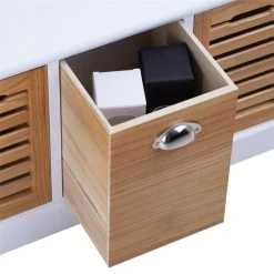 Sitzbank TRIENT In Weiß/natur, 3 Schubkästen -Möbel Verkauf 94884 SansC 03