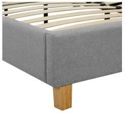 Polsterbett SAMUEL 180x200 Cm, Inkl. Lattenrost In Grau -Möbel Verkauf 94923 3