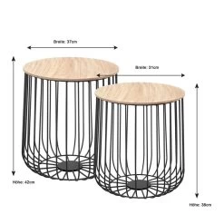 Couchtisch ERRANO Im 2er Set In Natur -Möbel Verkauf 94999 4