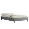 Futonbett LAREDO 120x200 Cm, Stoff In Grau