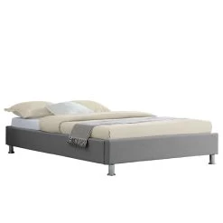 Futonbett LAREDO 120x200 Cm, Stoff In Grau