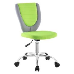 Kinderdrehstuhl FUTURE In Grau/grün