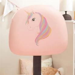 Drehstuhl UNICORN Für Kinder, Höhenverstellbar, Kunstleder In Rosa -Möbel Verkauf 95155 AC4