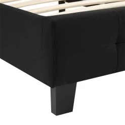 Polsterbett OHIO 90 X 200 Cm Inkl. Lattenrost In Schwarz -Möbel Verkauf 95268 3