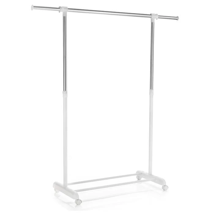 Rollgarderobe SALA In Weiß, Verstellbar 1 Rollgarderobe SALA In Weiß, Verstellbar