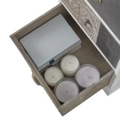 Kommode CARA Mit 3 Schubladen In Vintage Optik -Möbel Verkauf 95403 4