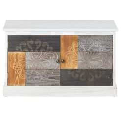 Schuhbank CARA Aus Holz Mit 2 Fächern -Möbel Verkauf 95406 1