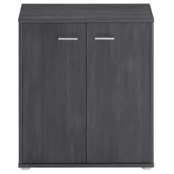 Schuhschrank LENNIS 2 Türen In Esche Grau -Möbel Verkauf 95449 1 N