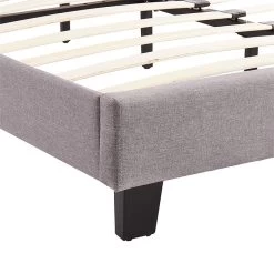 Polsterbett LEXINGTON 140x200 Cm, LED Beleuchtung, Stoff Grau 10 Polsterbett LEXINGTON 140x200 Cm, LED Beleuchtung, Stoff Grau -Möbel Verkauf 95534 3