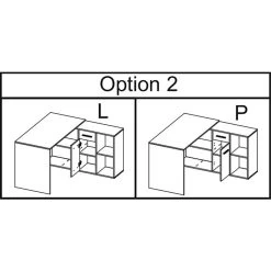Eckschreibtisch DIEGO Mit Regal In Sonoma Eiche -Möbel Verkauf eckschreibtisch sonoma eiche 93538 41 2